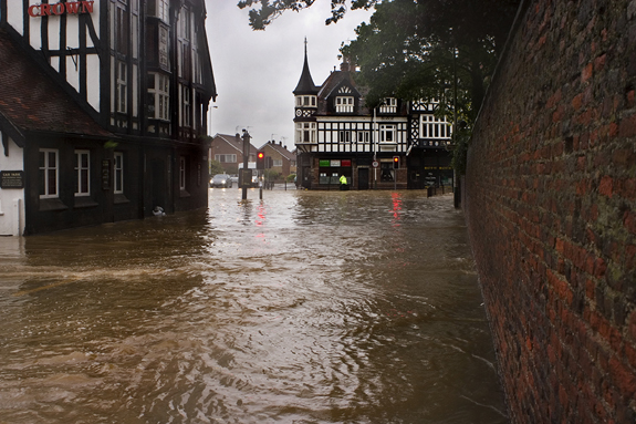 flood 2, North Bar, York Road, Beverley