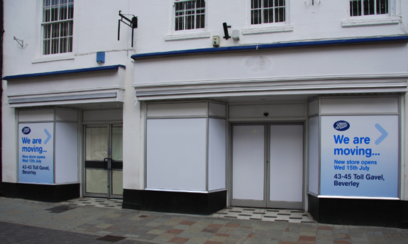 Vacant Shops in Beverley, HU17