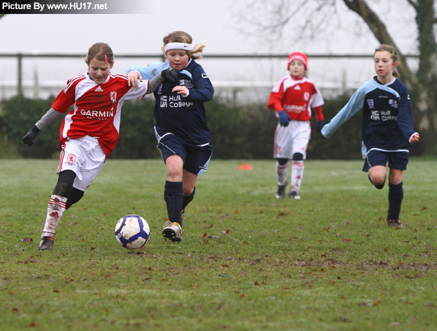 Hull College Girls Vs Middlesbrough Girls