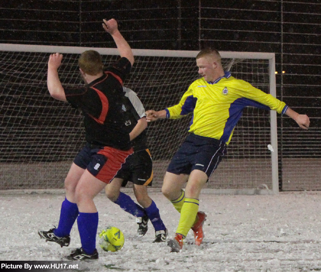 Soccer Six Snowing