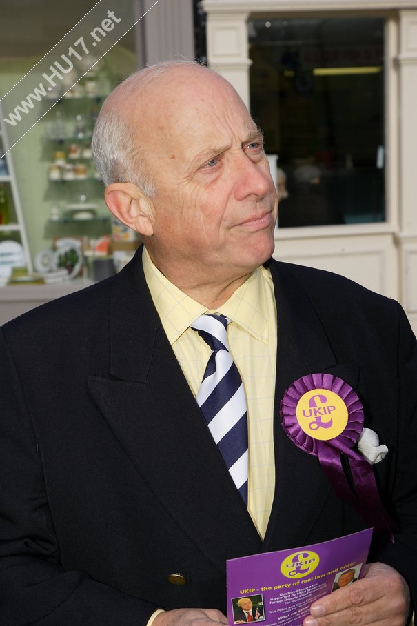 Godfrey Bloom MEP Thrilled With Respone In Beverley