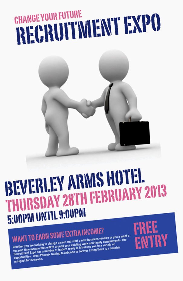 Recruitment Expo 2013 @ The Beverley Arms Hotel