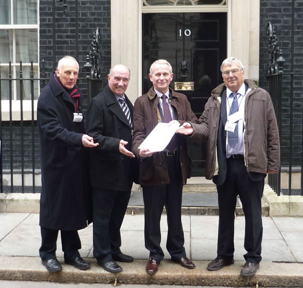 Councillors Travel To London To Hand-in Flood Insurance Petition