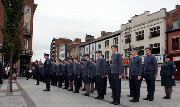 Air Cadets Proudly Support The Royal Air Forces Association Parade to Commemorate the Battle of Britain