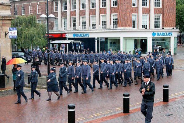 Air Cadets Proudly Support The Royal Air Forces Association Parade to Commemorate the Battle of Britain