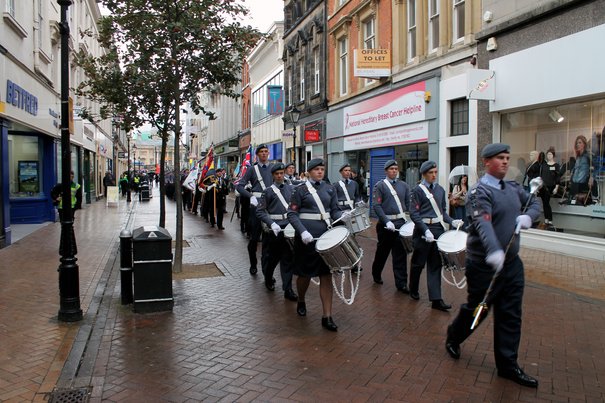 Air Cadets Proudly Support The Royal Air Forces Association Parade to Commemorate the Battle of Britain