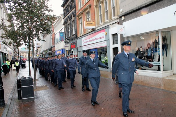 Air Cadets Proudly Support The Royal Air Forces Association Parade to Commemorate the Battle of Britain