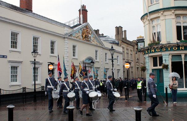 Air Cadets Proudly Support The Royal Air Forces Association Parade to Commemorate the Battle of Britain