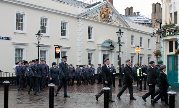 Air Cadets Proudly Support The Royal Air Forces Association Parade to Commemorate the Battle of Britain