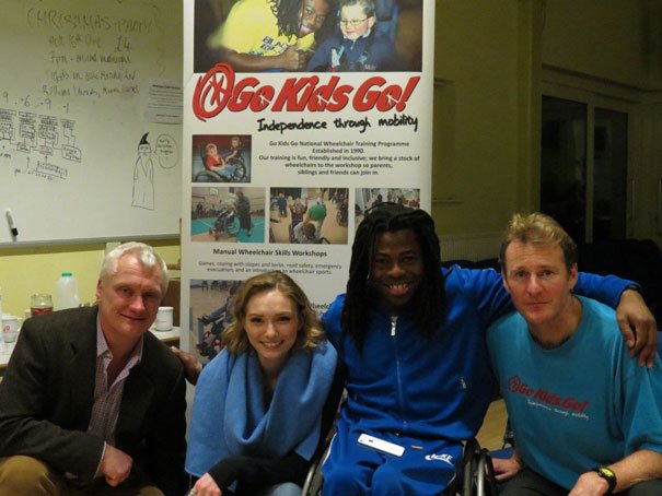 Go Kids Go : Ade Adepitan Inspires Young Wheel Chair Users