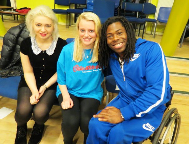 Go Kids Go : Ade Adepitan Inspires Young Wheel Chair Users