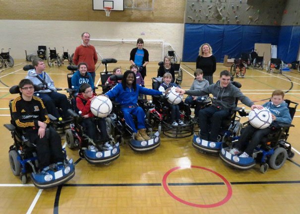 Go Kids Go : Ade Adepitan Inspires Young Wheel Chair Users