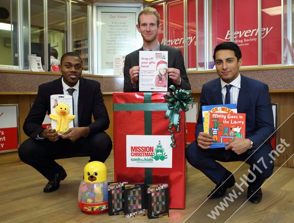 Beverley Building Society Is Mission Christmas Drop-Off Point