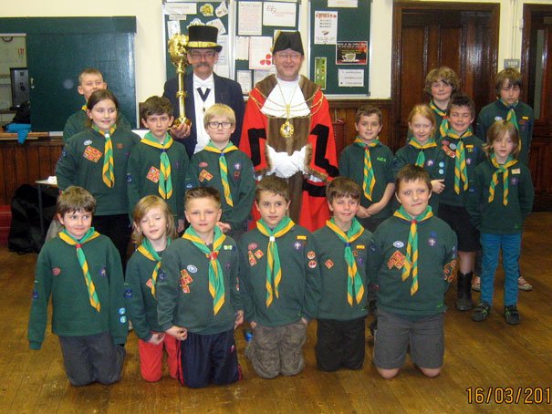 Mayor Of Beverley Martin Cox Visits Beverley Cubs