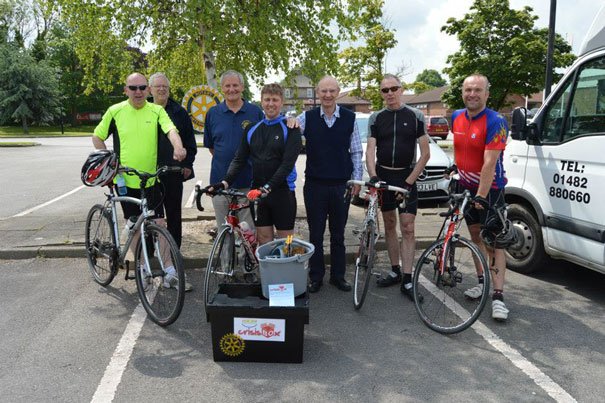 Five Sundays In June Cycle Ride For Real Aid Crisis Box