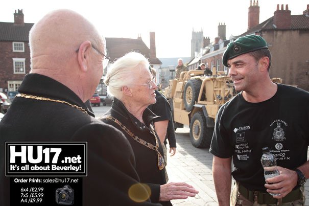 Royal Marines 350 : 1664 Challenge Comes To Beverley