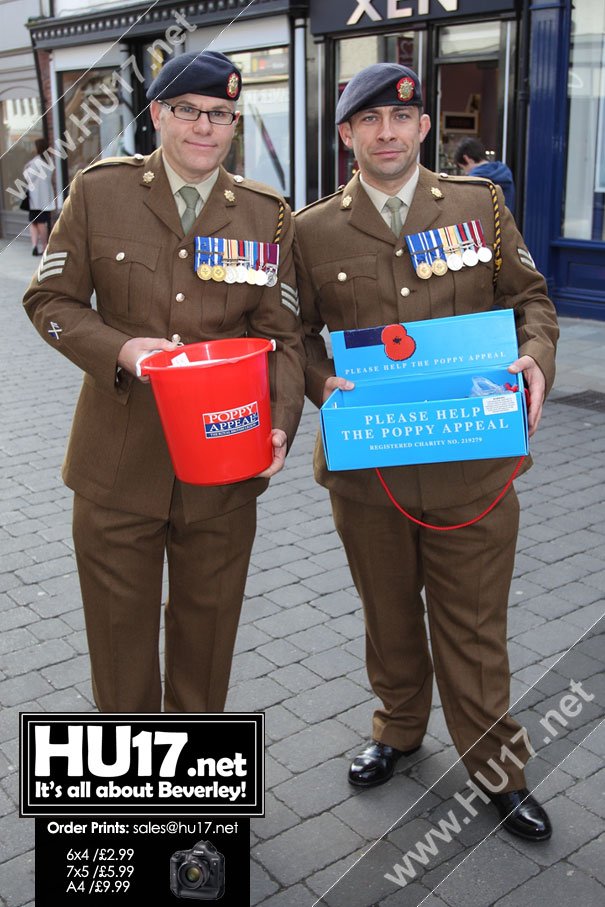 Beverley Branch Gets Royal British Legion Poppy Appeal Underway