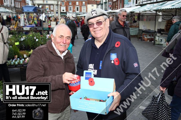 Beverley Branch Gets Royal British Legion Poppy Appeal Underway