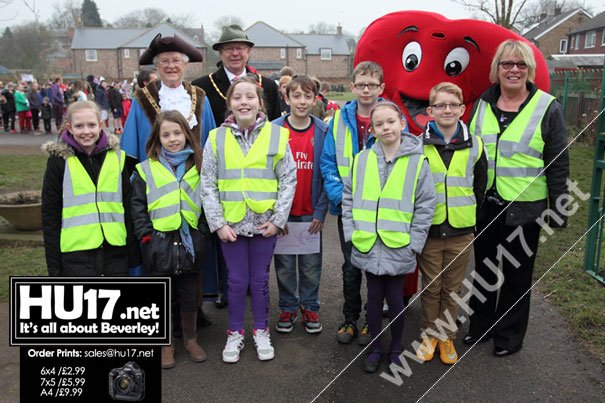 St Mary's CE Primary School Annual Healthy Heart Walk