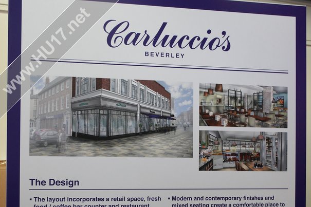 Carluccio’s Put Plans On Display Of New Beverley Venture