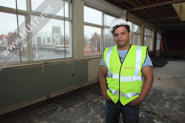 Construction Work is Going To Plan Say New Indian Restaurant Owners