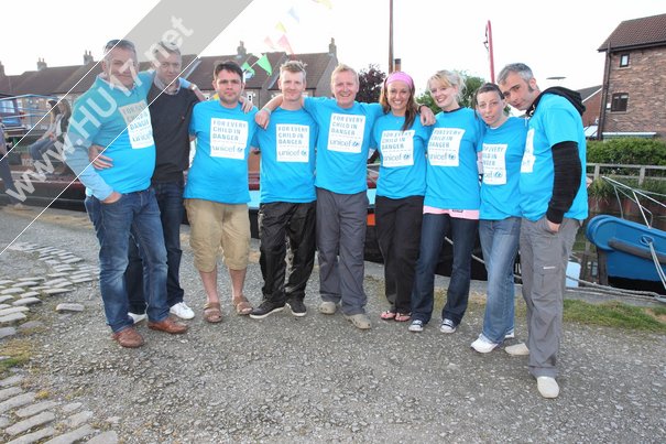 Walkers Sign Off Fund Raiser On The Beck