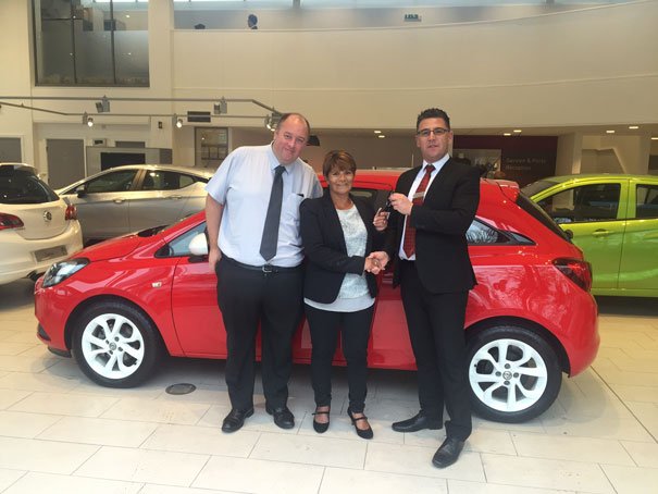 Is Evans Halshaw Beverley’s Charity Raffle Winner Happy - Of Corsa She Is!