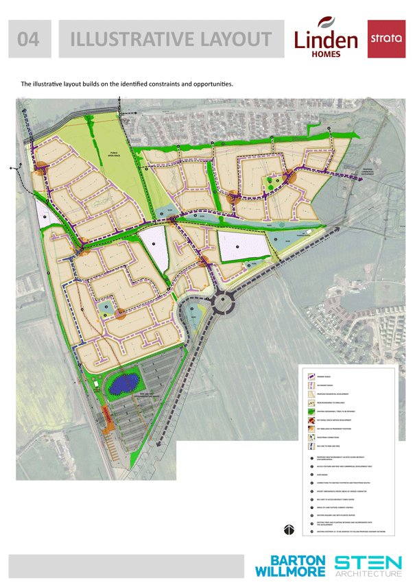 The Beverley Party has concerns over a new development of 1,000 houses to the south of the town.