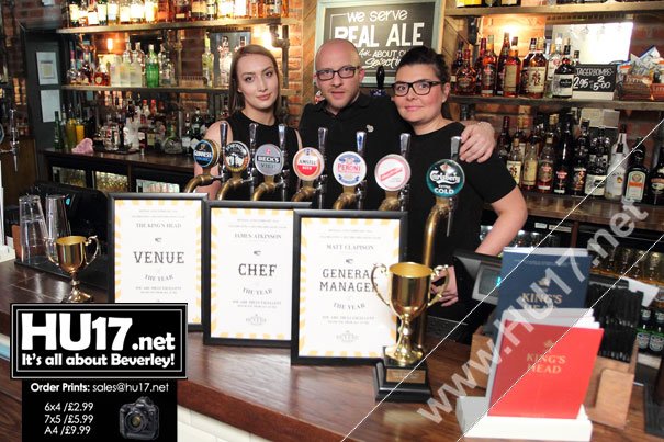 Kings Head Hotel Bring Back Three Awards To Beverley