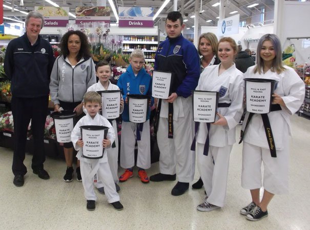 Hull & East Riding Karate Academy Thanks Tesco