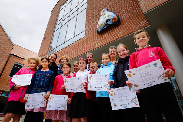 Schools’ Creations Join Moth Trail At Bridgehead And Flemingate