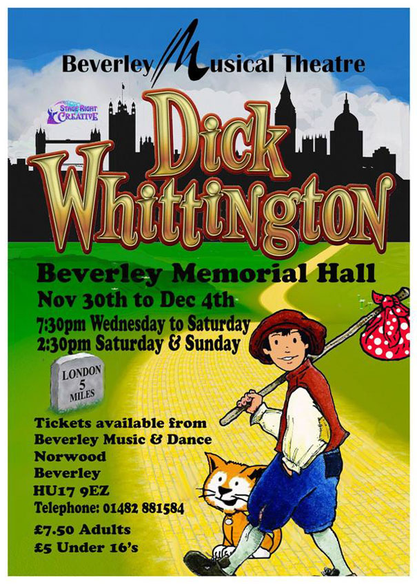 Beverley Musical Theatre Present Dick Whittington