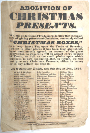 Tales From The Treasure House - When Christmas Presents Were Abolished!