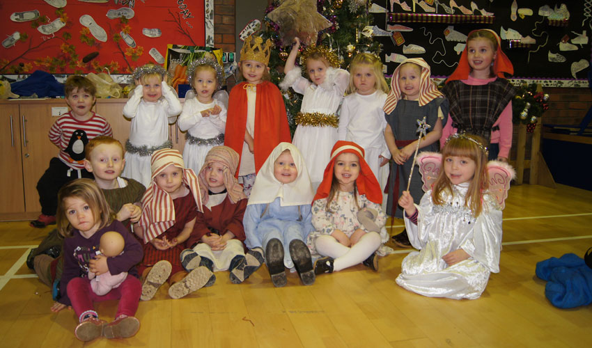 Queensgate Pre-School Host Traditional Nativity Play At Keldmarsh