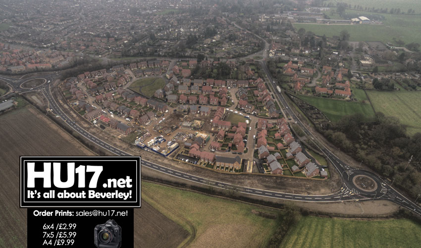 VIDEO : Molescroft Grange & New Bypass From Above 