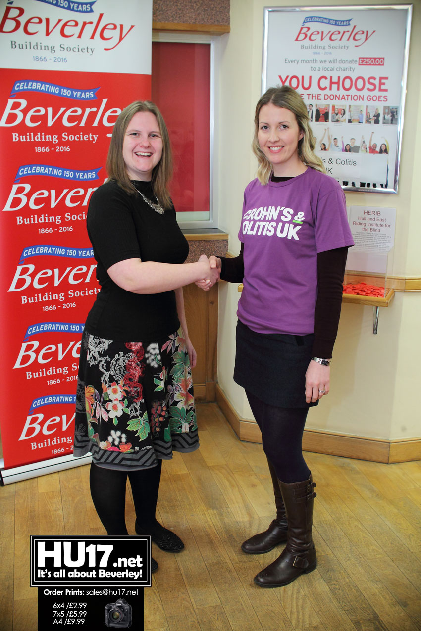 Beverley Building Society Name January Charity of the Month Winner