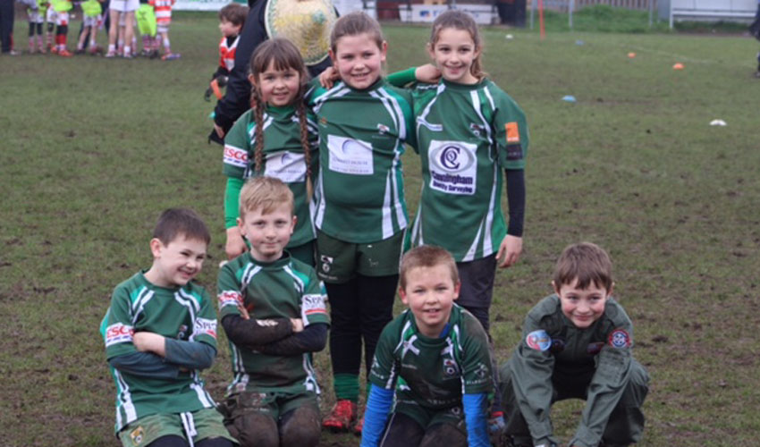 Beavers U8s Play With Smiles As The Club Continues To Develop Rugy