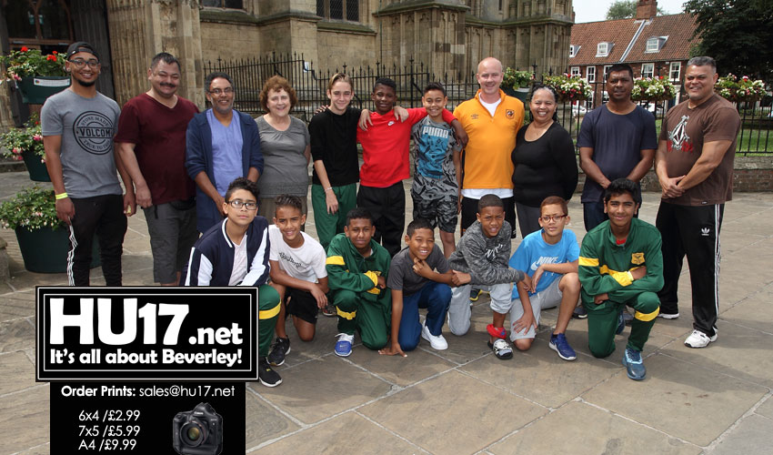 South African Footballers Visit Iconic Beverley Landmark