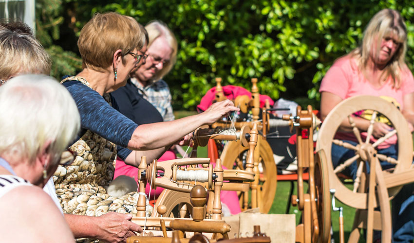 Worldwide Spin In Public Day At Sewerby Hall And Gardens