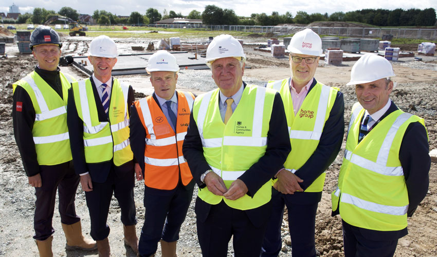 Partnership Presents Development Plans To Sir Edward Lister