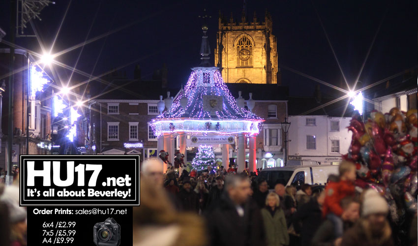 Town Centre The Focal Point For Christmas Lights Switch On