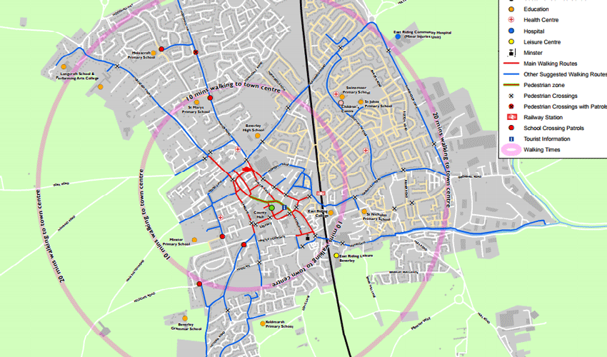 city cycle map