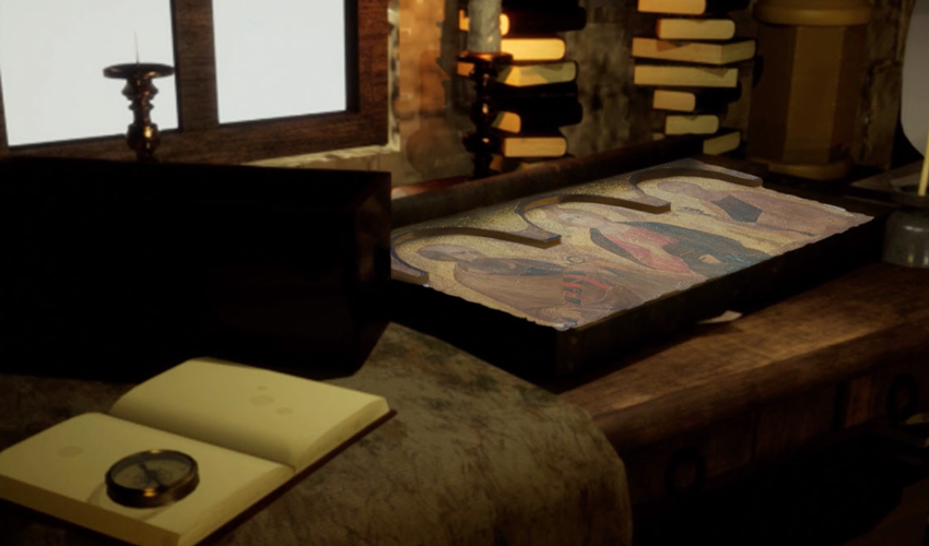 Recreation Of 14th Century Artist’s Studio Adds To Visitor Experience 