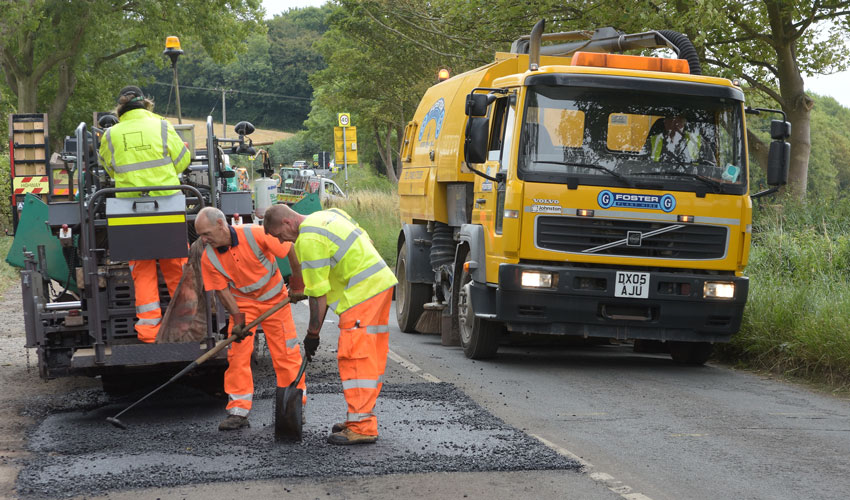 Potholes And Road Repair Project Completion Good News For Drivers