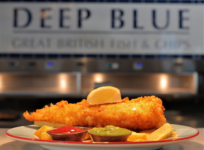 Deep Blue Fish and Chips Restaurant Take A Look Around Inside