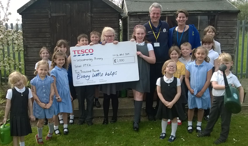 Woodmansey School Awarded Cash To Help Fund Outdoor Project