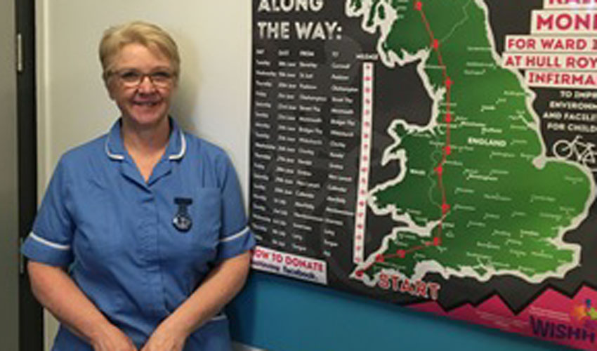 Nurse Cycles From Land’s End To John O’groats To Help Sick Children