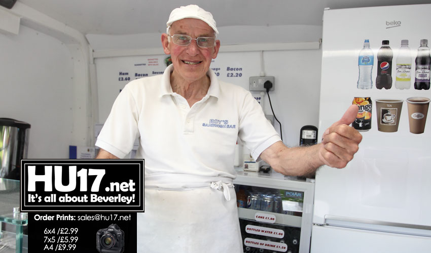 Welcome Return To Beverley For Roy And His Sandwich Van