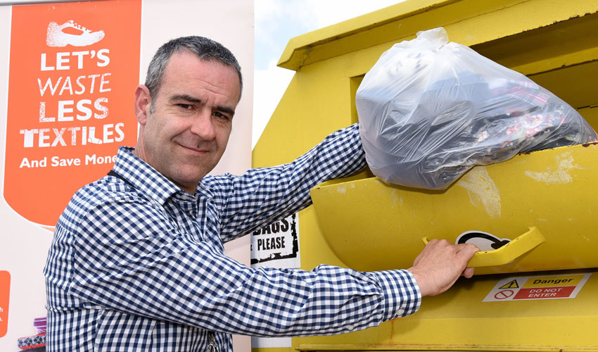 Residents Being Urged To Recycle Bedding Clothing And Shoes