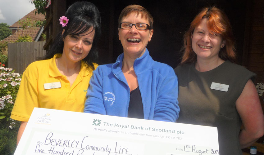 Beverley Community Lift Donation Is A Yorkshire Day Treat